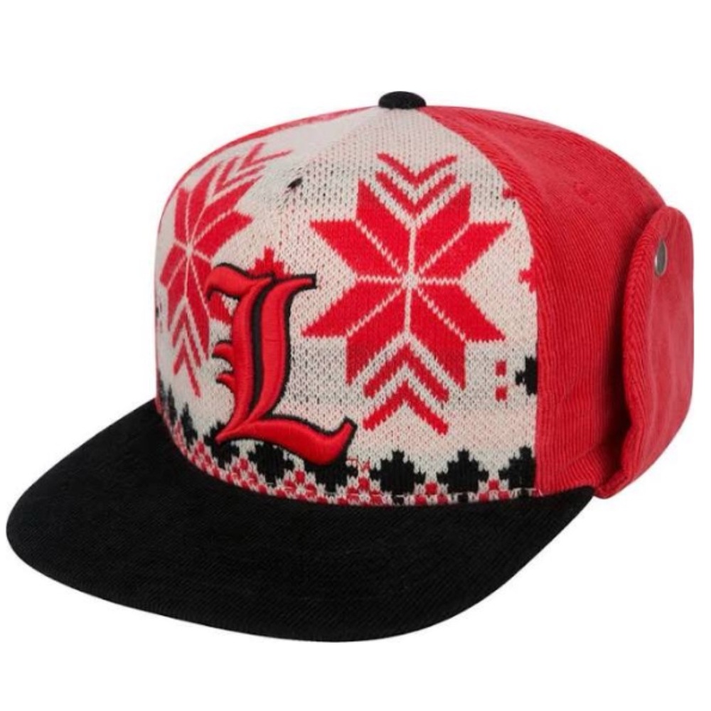 Louisville Cardinals Dog Ear Strapback Hat
